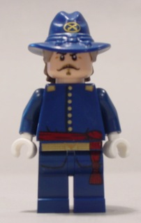 LEGO Minifigure-Captain J. Fuller-The Lone Ranger-TLR016-Creative Brick Builders